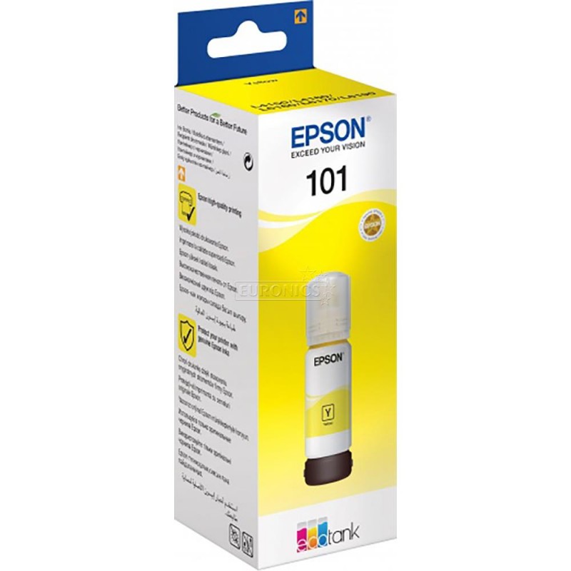 EPSON BOUTEILLE D'ENCRE 101 JAUNE C13T03V44A 1