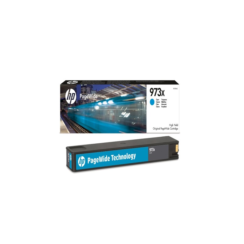 HP 973X PageWide CYAN - F6T81AE