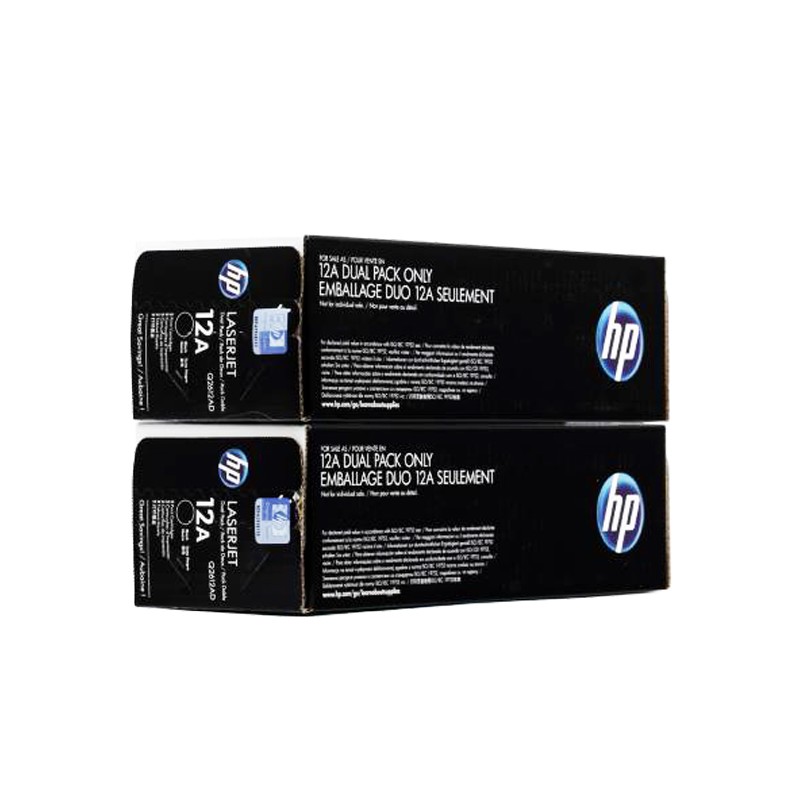 HP Pack de 2 Toner LaserJet HP 12A Noir - Q2612AD 3