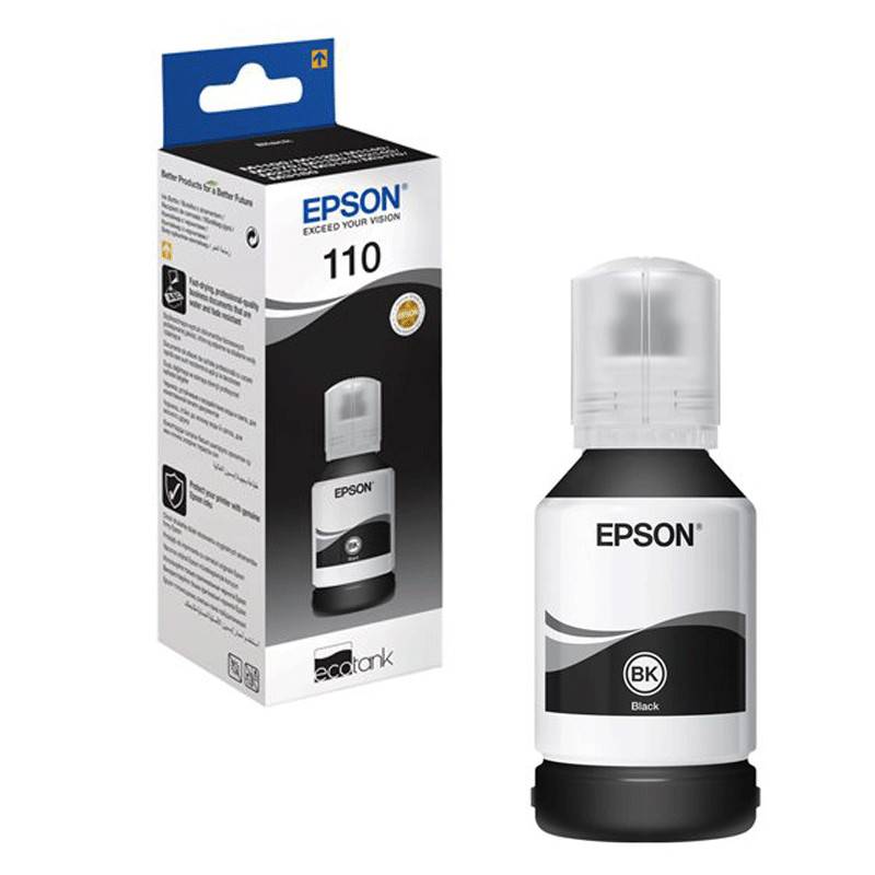 EPSON CARTOUCHE JET D'ENCRE ORIGINAL 110 NOIR (C13T03P14A)