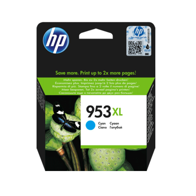 HP CARTOUCHE JET D'ENCRE ORIGINAL 953XL - CYAN (F6U16AE) 1