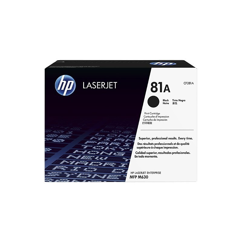 HP CARTRIDGE 81A NOIR - CF281A