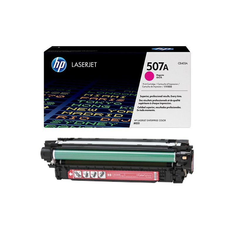 HP 507A Magenta - CE403A 1