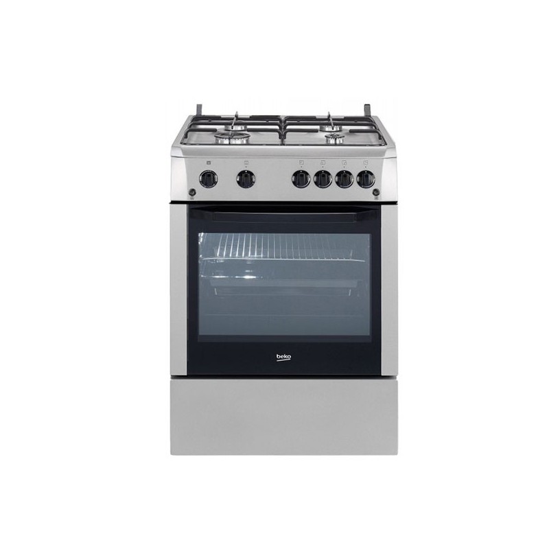 BEKO Cuisinière CSG62111GS 60 cm 1