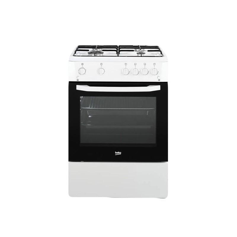 BEKO Cuisinière CSG62120GW 60 cm 1