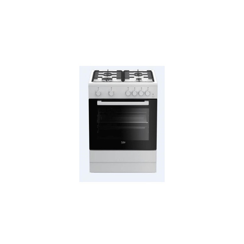 BEKO Cuisinière FSGT62110GW Blanc 1