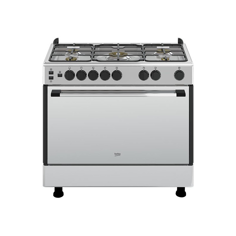 BEKO Cuisinière GG15117CXYV 90 cm 1