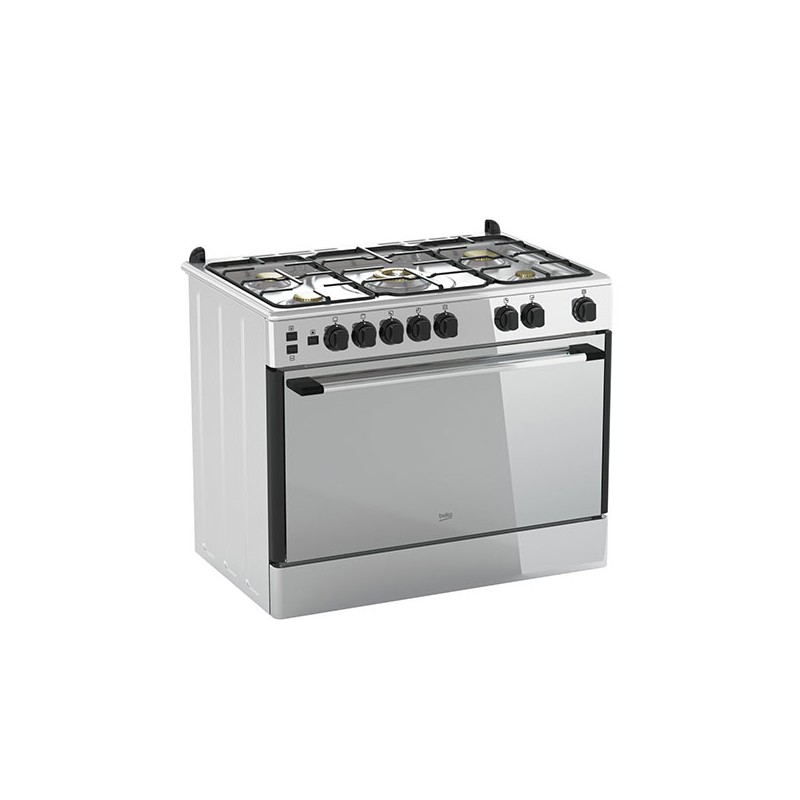 BEKO Cuisinière GG15117CXYV 90 cm 2