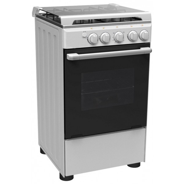 MIDEA Cuisinière 4 Feux  50 x 60cm Silver 1