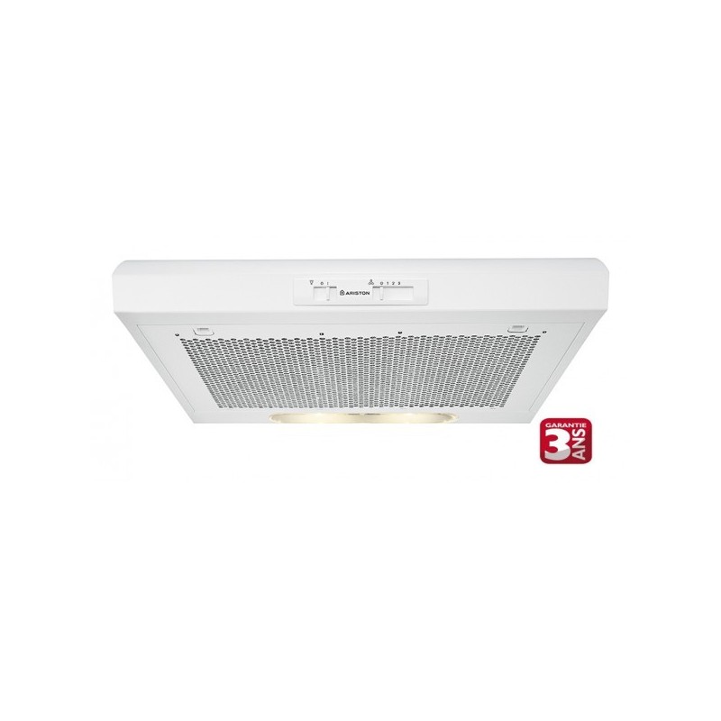 ARISTON Hotte SL16WH casquette avec filtre à charbon 60cm 1