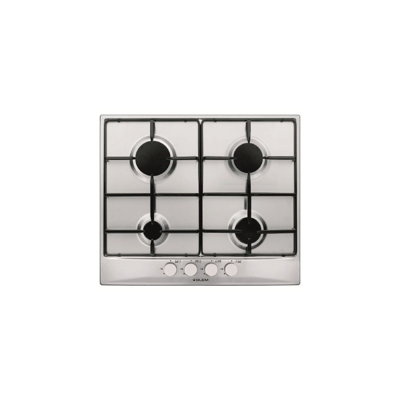 GLEM Plaque de cuisson encastrable GT64NIX 60CM GT64IX 1