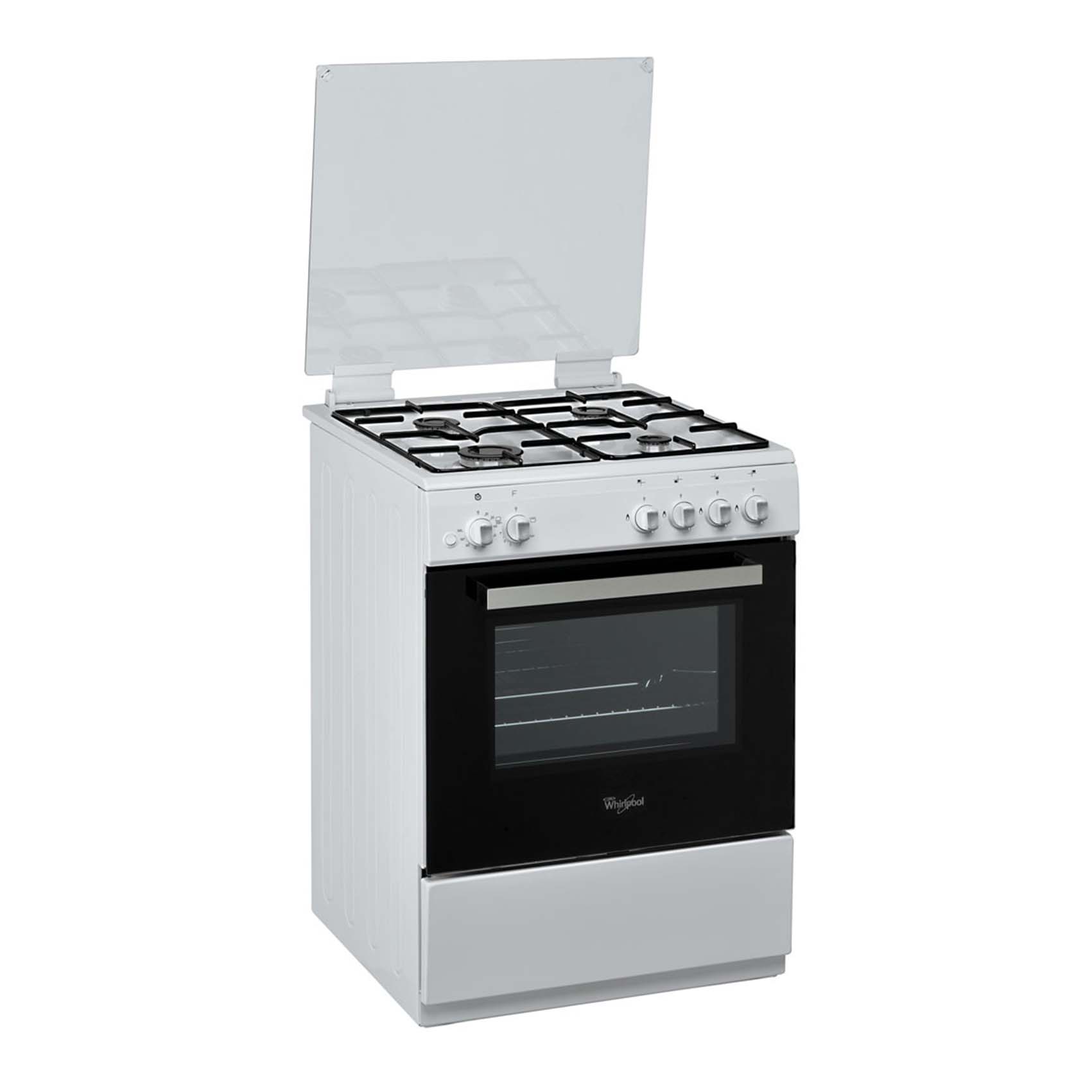 Whirlpool Cuisinière ACM 6611 G/WH Blanc 1