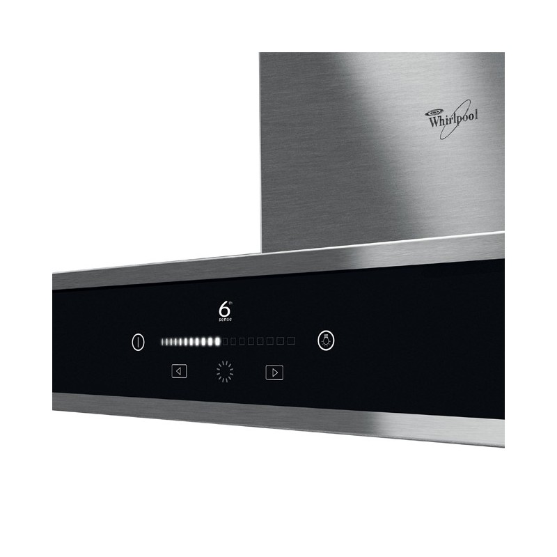 Whirlpool Hotte FUSION whirlpool AKR 891 IX WP 90cm Inox 6è sens 2