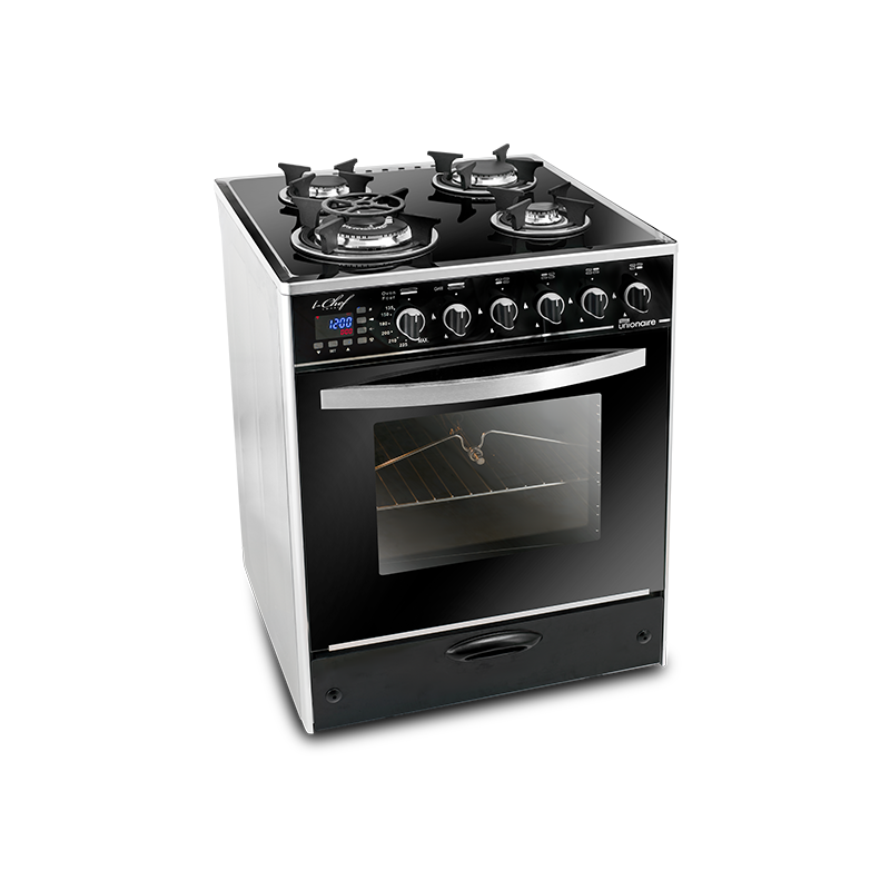 Unionaire Cuisinière C6060GS-AC-383-IDH-S 4 Feux 60cm 1