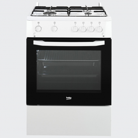 BEKO Cuisinière 62120GW 4F 60cm Blanc 1