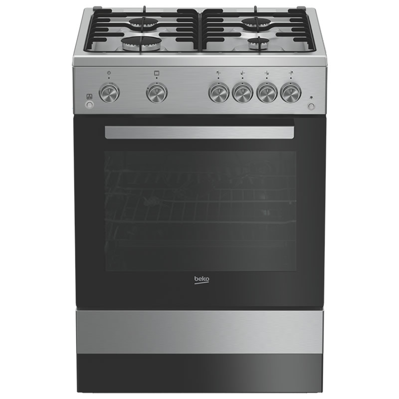 BEKO  Cusinière 62111GXL Inox 1