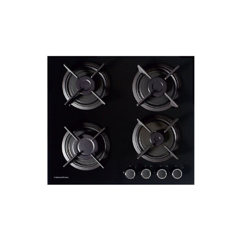 Termikel PLAQUE DE CUISSON 4 FEUX EN VERRE 17152-b604L 1