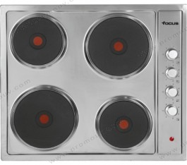 FOCUS Plaque de cuisson F.814 électrique 4 brûleurs 60cm