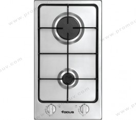 FOCUS Plaque de cuisson F.813 2 brûleurs à gaz, 30cm