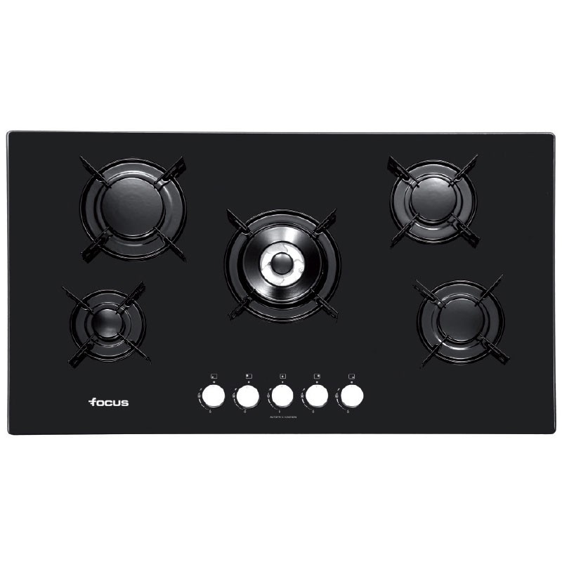 FOCUS PLAQUE DE CUISSON F8109 5 FEUX - 90 CM 1