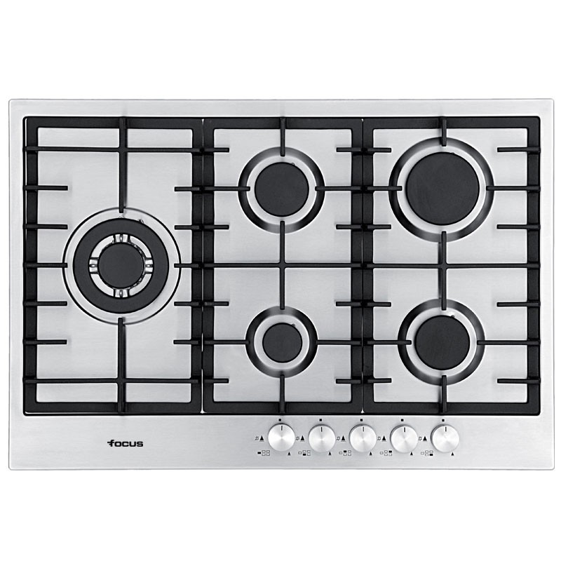 FOCUS PLAQUE DE CUISSON F811 5 FEUX - 75 CM 1