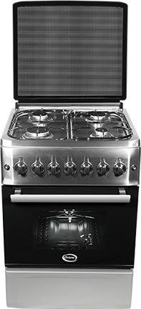 ORIENT Cuisinière OC-6060-TTI 4F. SILVER TABLE INOX