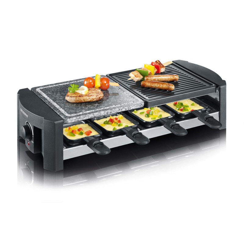 Severin Raclette/grill avec pierre de cuisson naturelle RG2683 3