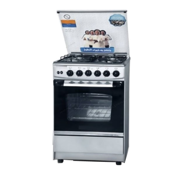 Unionaire Cuisinière à GAZ C6060S3V-FC-512 4 FEUX 1