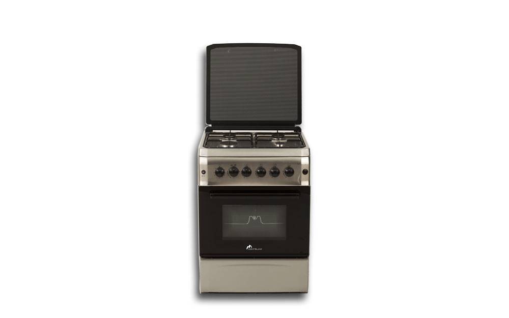 MONTBLANC CUISINIéRE TOSCANA CXS60 INOX GRILLE FONTE THEROMCOUPLE 1