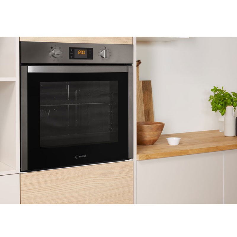 Indesit FOUR ENCASTRABLE IFW5544IX 60CM - INOX 2