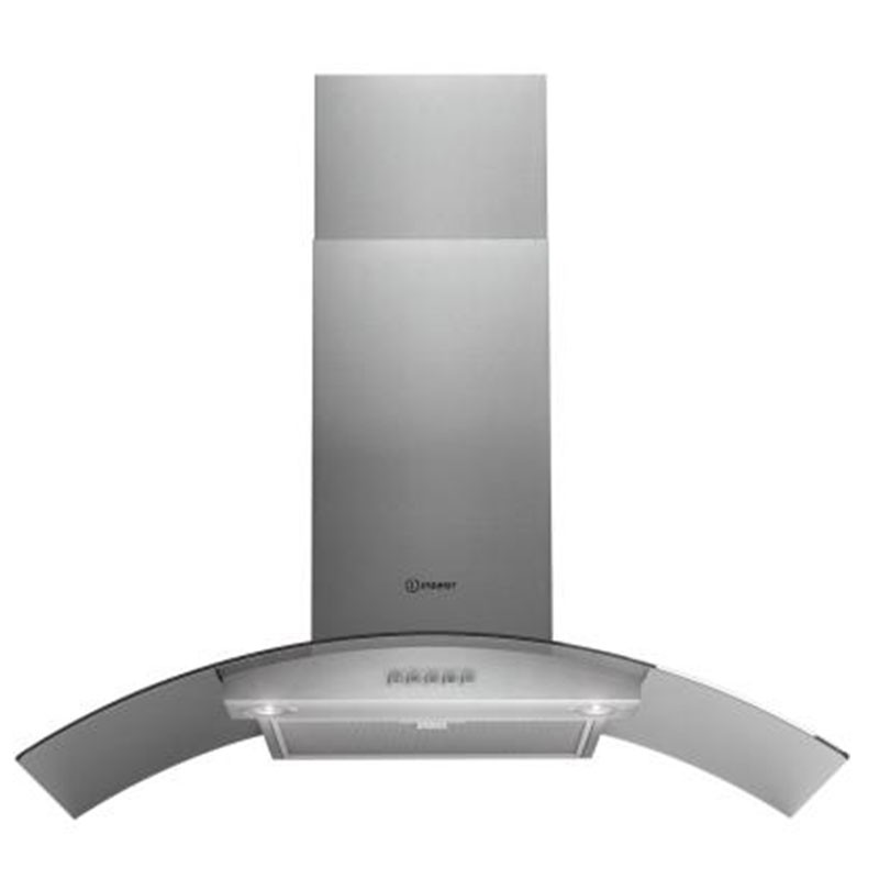 Indesit HOTTE CHEMINéE DECORATIVE IHC95SAMIX 90 CM - INOX 1
