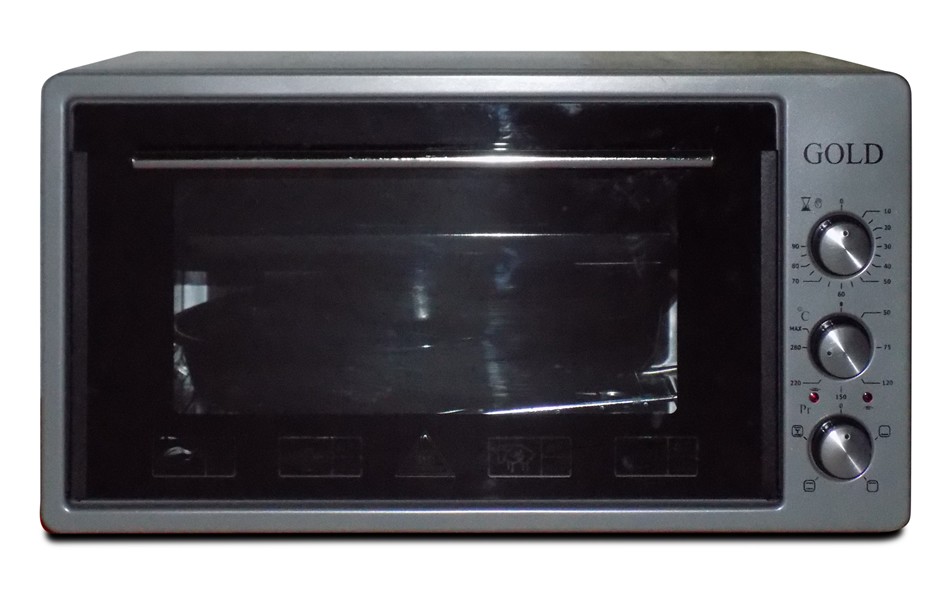 GOLD FOUR ELECTRIQUE MF43VS 43.L CHALEUR TOURNANTE INOX/SILVER 1