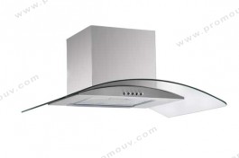 Franco Hotte oval FR-36 90X 90cm Inox&vitre 1