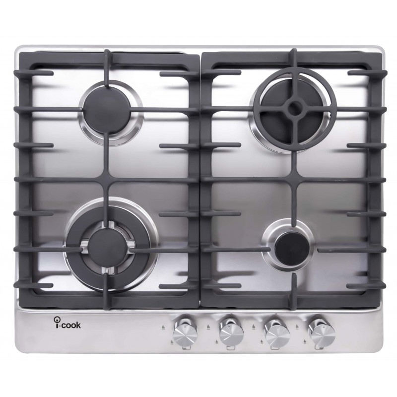 Unionaire PLAQUE DE CUISSON I-COOK 4 FEUX 60CM PC.BH5060S-8-IS 1