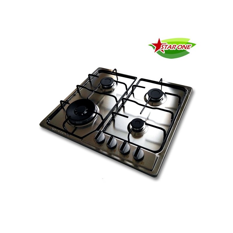 STAR ONE PLAQUE DE CUISSON 4 FEUX EN INOX au meilleur prix en Tunisie