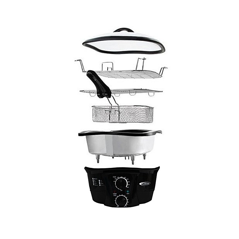 FLORENCE Multi-cuiseur Électrique 8 EN 1 MT-M03 / 1500 W 2