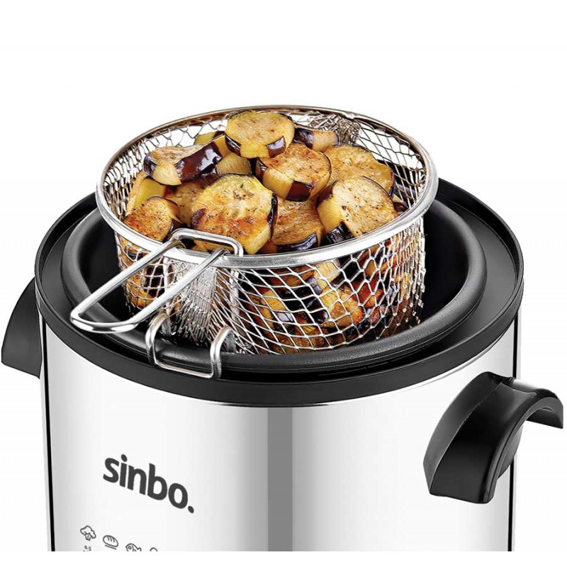 SINBO FRITEUSE SDF 3832 2000W INOX 3