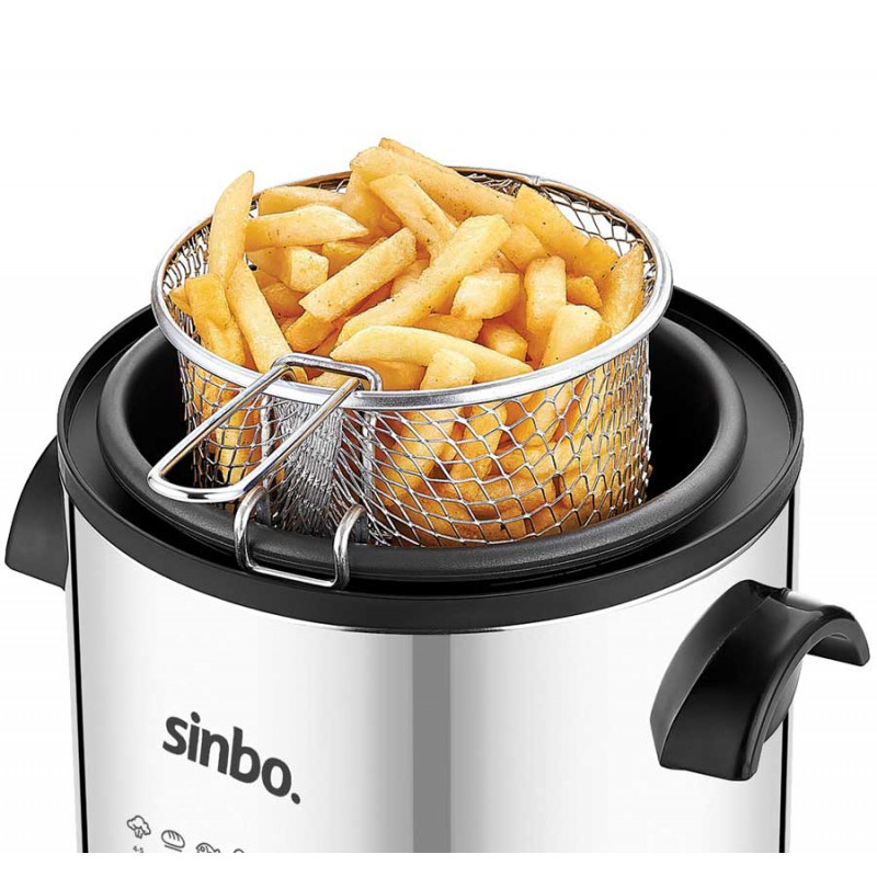 SINBO FRITEUSE SDF 3832 2000W INOX 2