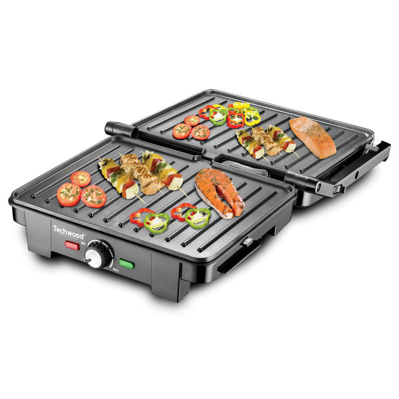 Techwood GRILLE PANINI TGD-090 2200W - INOX 3