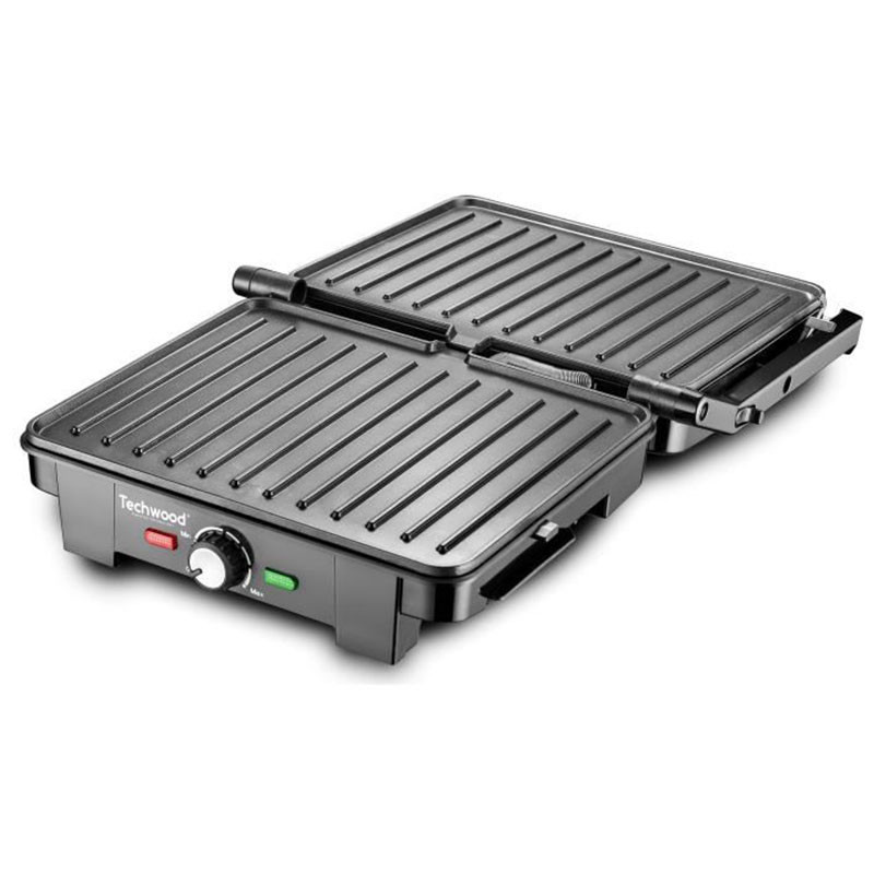 Techwood GRILLE PANINI TGD-090 2200W - INOX 2