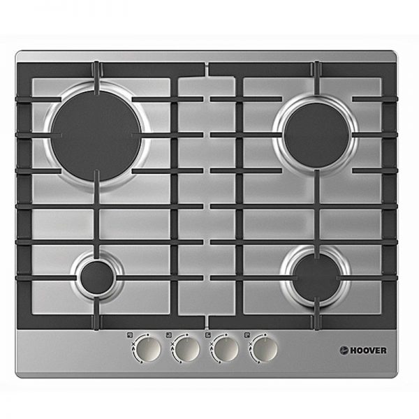 Hoover PLAQUE DE CUISSON HGH64SCEX 4 FEUX INOX 1