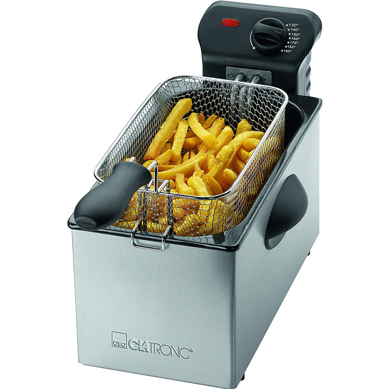 CLATRONIC FRITEUSE FR3586 2000W 3 litres - INOX 3