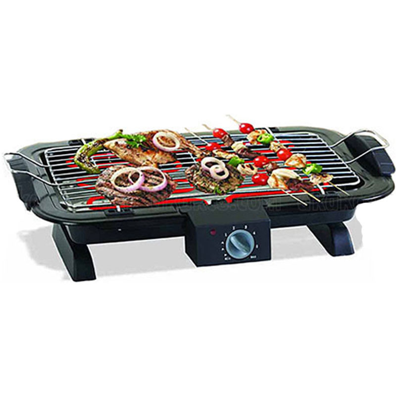 Luxell - BARBECUE GRILL ELECTRIQUE KB600-T - 2200W - NOIR prix tunisie