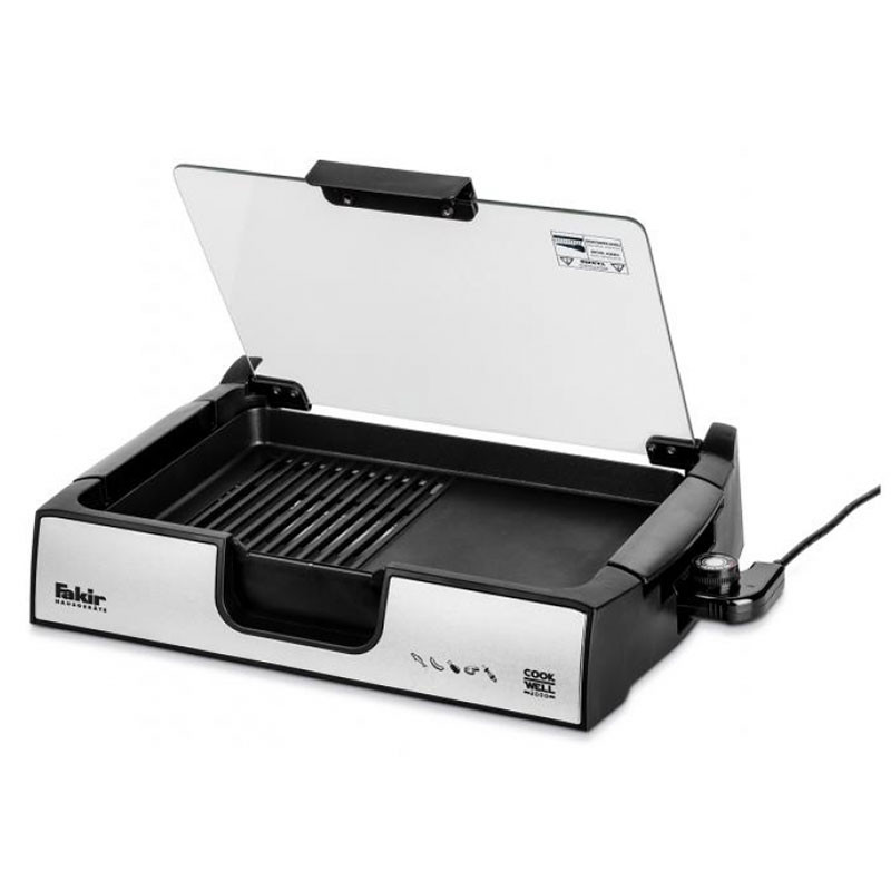 FAKIR BARBECUE AVEC COUVERCLE SANS FUMéE 950W