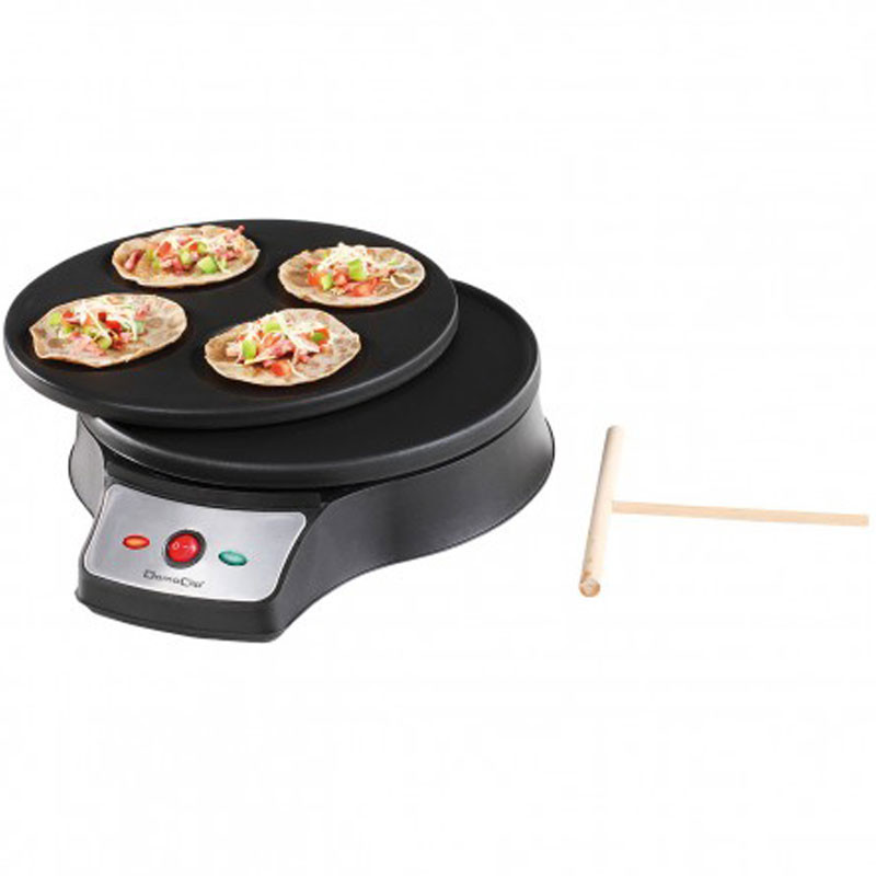 LIVOO CRêPIèRE 2EN1 MINI KITCHEN DOC143 1000W - NOIR