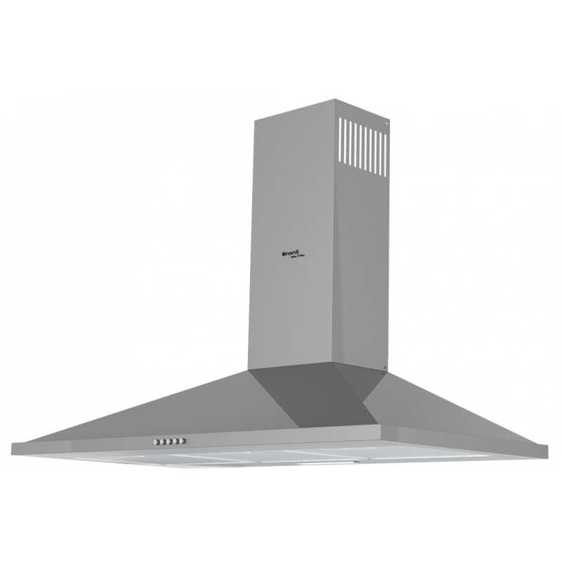 NARDI HOTTE CHEMINéE PYRAMIDALE NCA4901X / 90 CM / INOX 1
