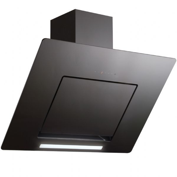 Silverline HOTTE DéCORATIVE 90CM VERRE NOIR 3261.90 1