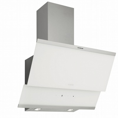 Silverline HOTTE DéCORATIVE 90CM VERRE BLANC 3420.90B 1