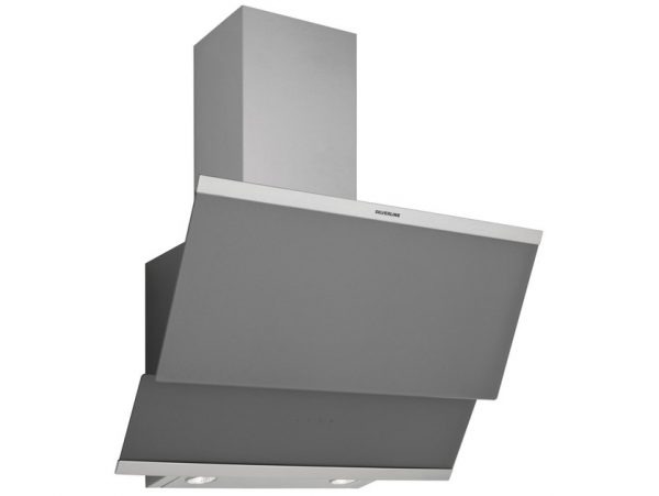 Silverline HOTTE DéCORATIVE 90CM VERRE GRIS 3420-90GR 1