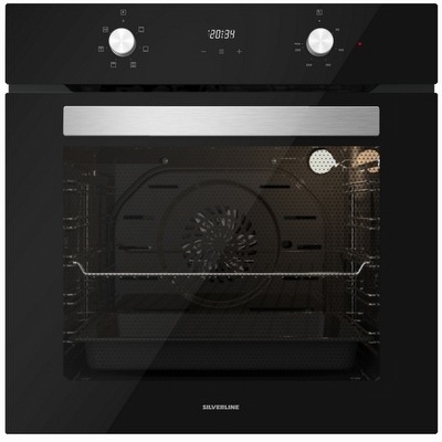 Silverline FOUR éLECTRIQUE VENTILé NOIR 6F BO6502B01 1